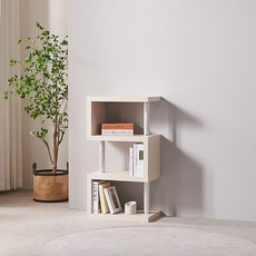 가구의서 모던A216 선반 책장 3단 550x340x1030mm, 그레이