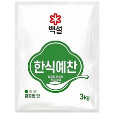 한식예찬 ( 백설 3kg ) X 4개 [업소용]