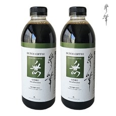 무화 더치커피 디카페인, 2개, 1개입, 1L