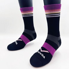 【天色系列】能量激發登山襪-高筒, 1個, M(22-24.5cm)粉色浪漫-單雙