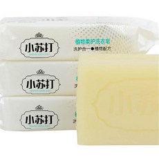 小苏打洗衣皂 天然成分不傷手強力清潔洗衣皂, 85g, 1個