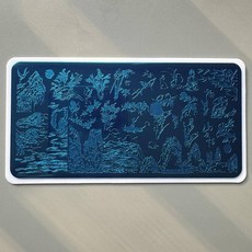 네일 템플릿 XMQ 스탬핑 발렌타인 데이, 옵션06) spv107, 1개