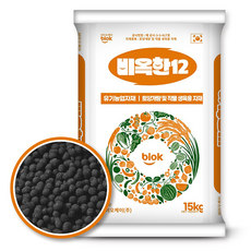 친환경 유기농 대두박 콩깻묵 유기균비료 대체 비옥한12 15kg, 1개