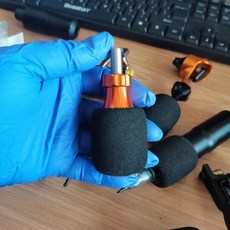 刺青機握柄套 適用筆型機/線圈機/馬達機 握感舒適, 1個, 4枚入