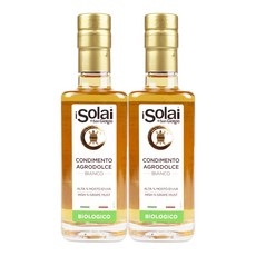 아이솔라이 유기농 화이트 발사믹 농도 1.2 식초, 250ml, 2개