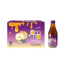 영진약품 꿀담은 도라지배 음료 도라지농축액 배농축액 상쾌한 목관리 데일리 드링크, 1박스, 210ml