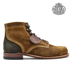 울버린 WOLVERINE W40561 1000 MILE 6 BOOTS 1940 APRON TOE BOOT DARK TAN SUEDE 부츠 슈즈 다크 탄 스웨이드 남성