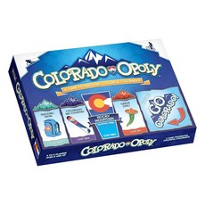Late for The Sky Colorado-Opoly 보드 게임 - 콜로라도 여행 가족 게임의 밤 부동산 거래 전략의 재미 미국산 2-6명의 플레이어 만 8세 이상, Late for The Sky Colorado-Opol