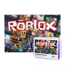 로블록스 퍼즐 300피스 어린이집 생일선물 어르신 치매예방 퍼즐세트, 1개, Multicolor