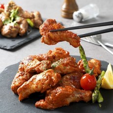 국내산 닭고기 바베큐 닭날개 닭봉(윗날개) 500g 매운맛, 없음, 1개