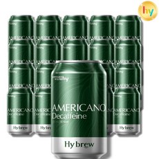 hy 하이브루 아메리카노 디카페인 콜드브루 캔커피, 20개, 340ml