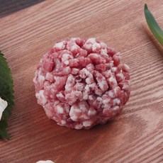 가야촌 한돈 뒷다리살 지방있음 개당중량 - 500g, 다짐육, 10개