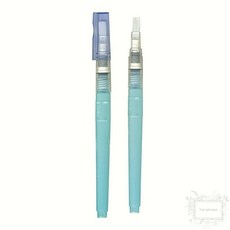 지그 쿠레타케 워터브러쉬 붓펜 평 6mm 물통 브러쉬 1개입