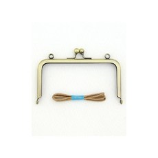 퀼트스타 Bestbrain) [레시피증정]민자형 사각 프레임 앤틱_12cm (KG-1221), 앤틱골드, 1개