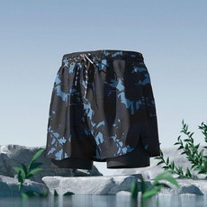 男士泳衣套裝 兩件式速乾泳衣組 輕量透氣 舒適