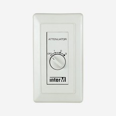 INTERM 인터엠 ATT-30 볼륨조절기 30W 벽부형 음량조절기, 1개