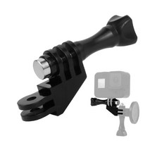 발통마켓 고프로 마운트 90도 엘보 수직 세로촬영 삼각대 거치대 아답터 액션캠 호환용, 2개