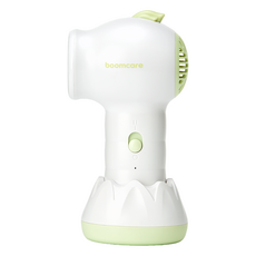 붐케어 바라미 아기 무선 드라이기 저소음 유아 고양이 강아지 드라이어, 화이트