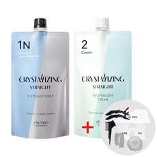시세이도 프로페셔널 크리스탈라이징 알파N(손상모) + 크림타입 1제 + 2제, 1개, 400ml