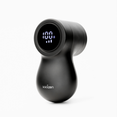 끌리젠 프리미엄 옷 충전식 6중날 보풀제거기, KLZ-70000, 블랙