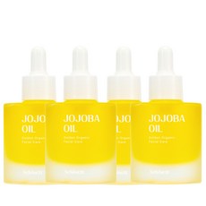 호호바오일 천연 유기농 페이스 비타민e 비정제 식물성 보습오일 슌유, 50ml, 4개