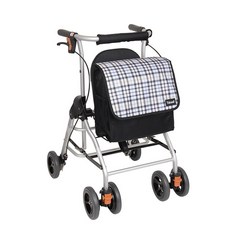 【海夫健康生活館】HEF TacaoF幸和 輕便型助行器 條紋黑(R313), 1個