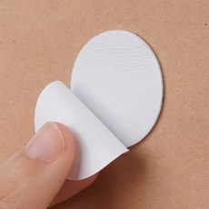 원형 다양한 사이즈 EVA 원형 양면 접착 테이프 10개 벽지 벽면 찍찍이 생활 용품, 30mm 원형양면테이프(10P), 1개