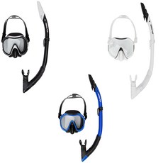 아레나성인용 스노클세트 A3AC1OK52 3가지색상 수경, 화이트