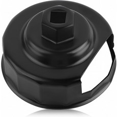 OFBAND 76mm 모터사이클 오일 필터 렌치 헤비 듀티 14 슬롯 제거 도구 38인치 드라이브 전문가용 설치 및 할리 1984-2021 호환