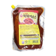 오쉐프 떡볶이소스 스파우트 2kg, 1개