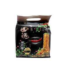 金博家 蔥蔥回魂系列 湯拌麵, 1個, 辣拌麵(4包入)