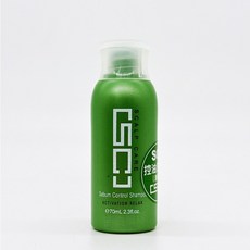 威傑士WAJASS SC洗髮精 控油/去屑/毛囊淨化 旅行瓶, 1個, SC2控油洗髮精70ml（小）