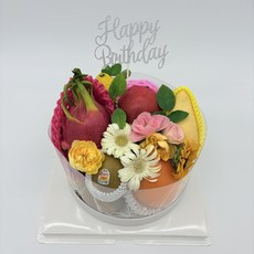 [과일케이크]추석 과일셋트 혼합과 선물셋트 기념일 명절 축하 생일 승진 첫인사, 실속1셋트