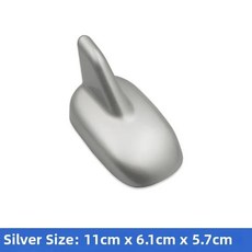 차량 지붕 안테나 장식 스티커 자동차 라디오 신호 외장 부품, 3. Silver