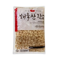 해울찬 락교 3kg, 3개
