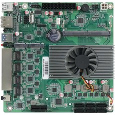 HKUXZR N00 산업용 마더보드 NAS 4 코어 스레드 저전력 프로세서 4x25G i226 네트워크 M2 슬롯 6xSATA DP HDMI 20 PCIE *M2 SSD