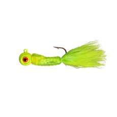 ECLATIS Lindy Fuzz-E Grub Jigs - 샤르트뢰즈 쉐이드 5.1cm2인치 0.8g1/8온스 LFEG309 170862, 핫 옐로우