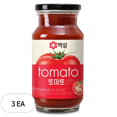 백설 토마토 스파게티소스, 610g, 3개