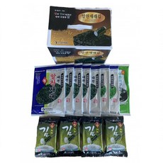 한국알찬 대천김 알찬재래 선물세트 8호 재래 전장 20g 5봉 파래 전장 20g 5봉 무조미 13g 1봉 식탁김 15g 4봉, 1개
