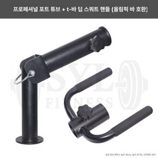티바로우 바닥 고정형 바 랜드마인 그립 홈짐 클럽용, 대형 T바 더블 핸들, 1개, 1g