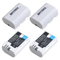 호환 Batmax 2650mAh LP-E6N 배터리 캐논 EOS 90D R Mark II, 04 4 battery