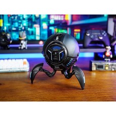 《Gravastar》MARS PRO藍芽音響 雙單體低音重砲 TWS串連 無線喇叭 機甲外觀, 暗物質