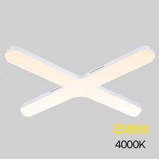 PL 등기구 LED 60W 십자 주백 비츠온 EA, 1개, 주백색