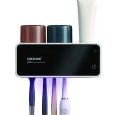 크리썸 가정용 무선 UVC 칫솔살균기, Y12, 화이트