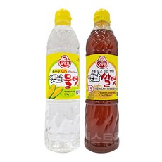 오뚜기 옛날 물엿 + 쌀엿, 1세트, 2.4kg