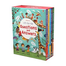 Lift-the-Flap Questions and Answers Slipcase 5 Books, Lift-the-Flap Questions and .., Usborne(저), Usborne Publishing Ltd