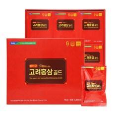 지리산마천농협 6년근고려홍삼골드(60포) + 쇼핑백 포함, 상세페이지참조, 1세트, 4.2L