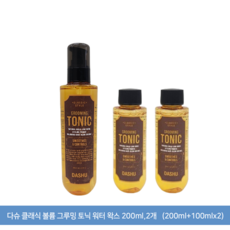 다슈 클래식 볼륨 그루밍 토닉 워터 왁스, 2개, 200ml
