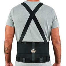 Ergodyne ProFlex 1100SF 등 지지 지지대 20.3cm(8인치) 스판덱스 벨트 특허받은 스테이 추가적인 지지력을 제공 미디엄 277218 83714634, Medium