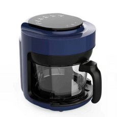 미니튀김기 전기 핫도그 가정용 윤식당 신형 플래닛 소형 튀김기 가시 공기 베첸 미니, 1, D. 블루 온도 조절 모델 미니 정밀 2L-2.5리터